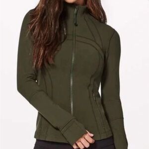 Lululemon Define Jacket, Dark Olive, size 12